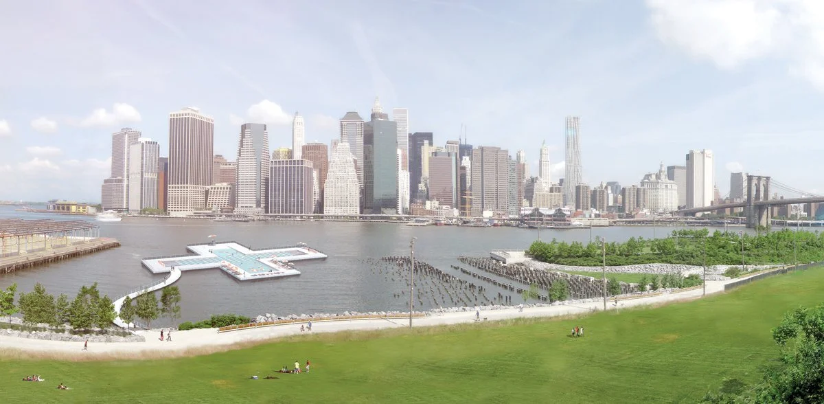 The City Wants A Self-Filtering Floating Swimming Pool On The East River