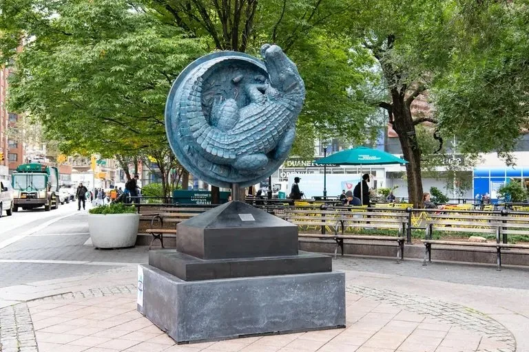 Union Square Sculpture Channels Old New York City Myth