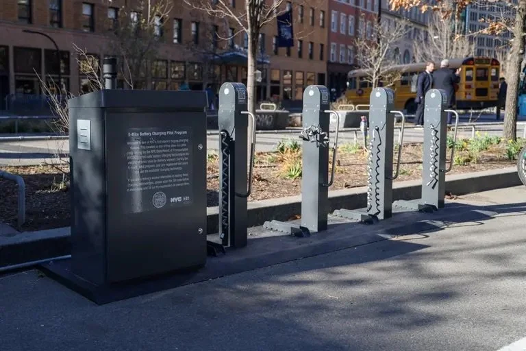 First Public E-Bike Charging Station Now Open in the East Village