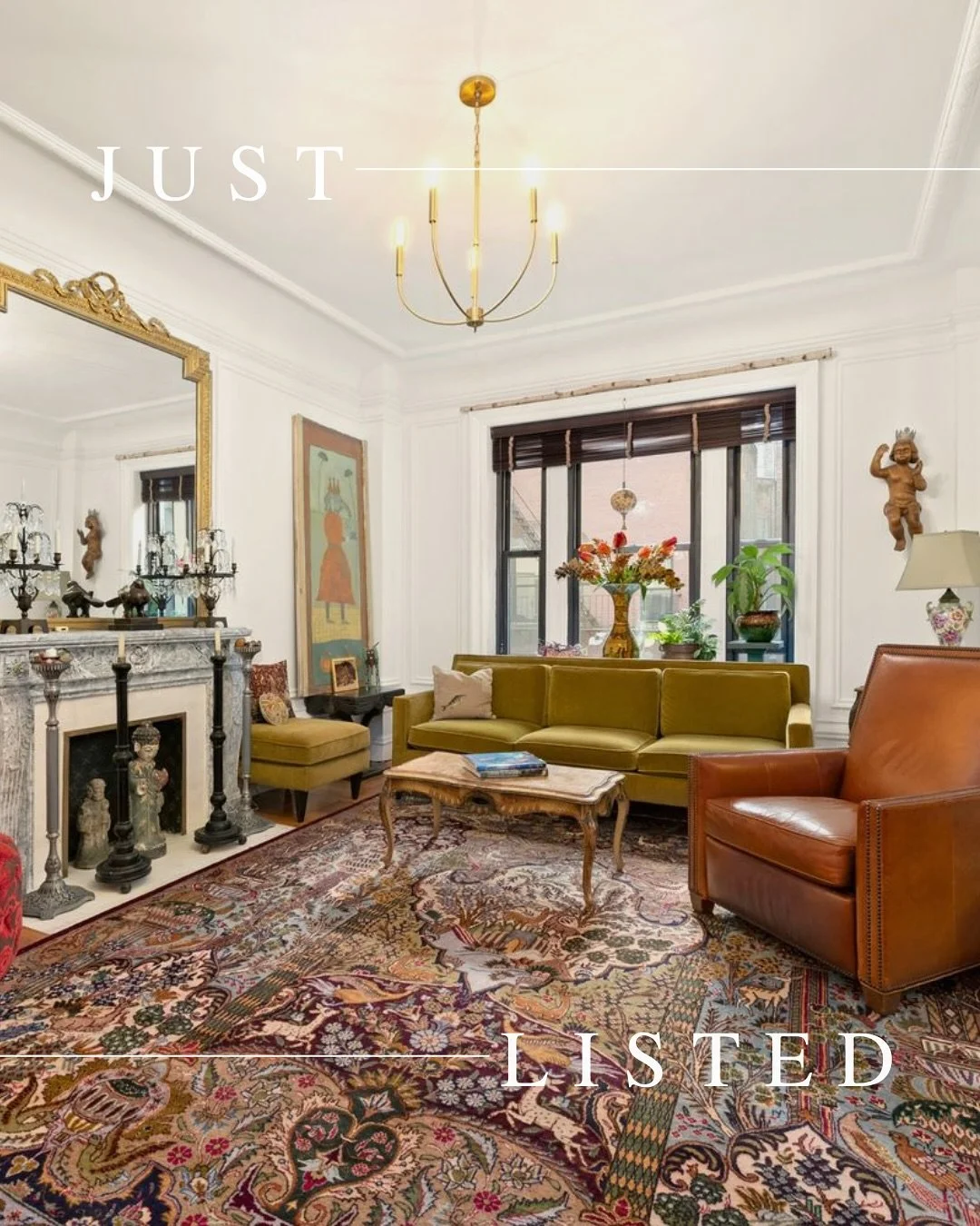 Elegant, sun-filled home in the heart of the UWS😍
⠀
📍490 West End Ave, Unit 3D, Upper West Side
💵 $2,750,000
3 Beds | 3 Baths

Inside, enjoy soaring coved ceilings, inlaid parquet floors, intricate molding, and oversized east- and south-facing win