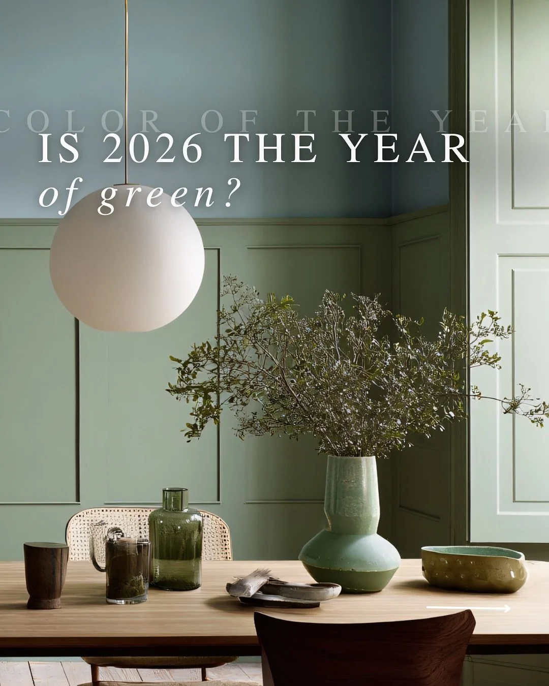 Industry insiders are betting green hues will dominate Pantone&rsquo;s Color of the Year picks💚

Source: Forbes

#pantone #coloroftheyear #designtrends #colordesign #colortrends #interiordesign #creativeinspiration #colorpalette #colorforecast #tren