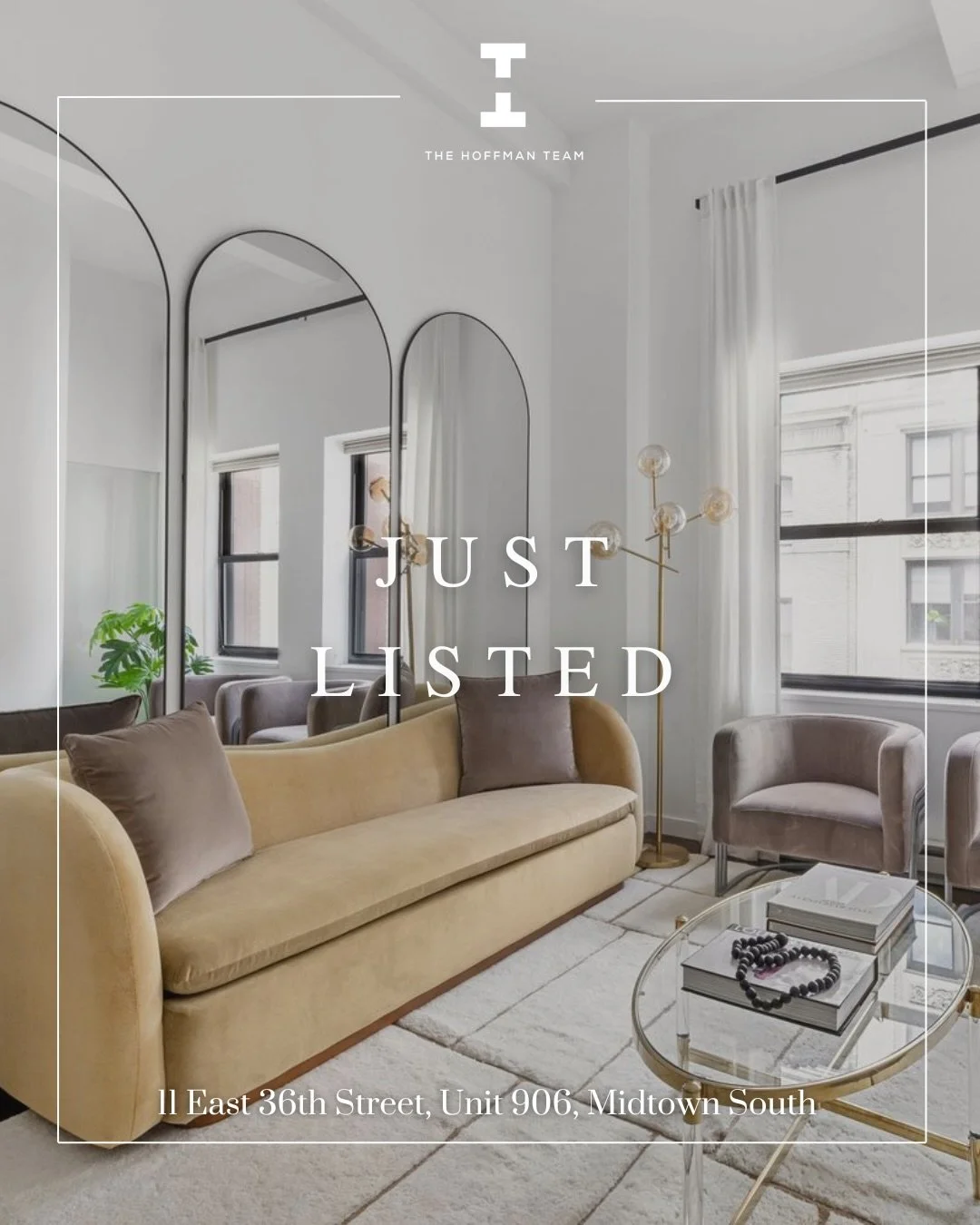 Quiet luxury living in the heart of Midtown South!

💵 $1,249,000
2 Beds | 2 Baths

Experience the perfect blend of Soho-style proportions and Midtown convenience in this sophisticated two-bedroom loft. The residence features soaring 12.5-foot ceilin