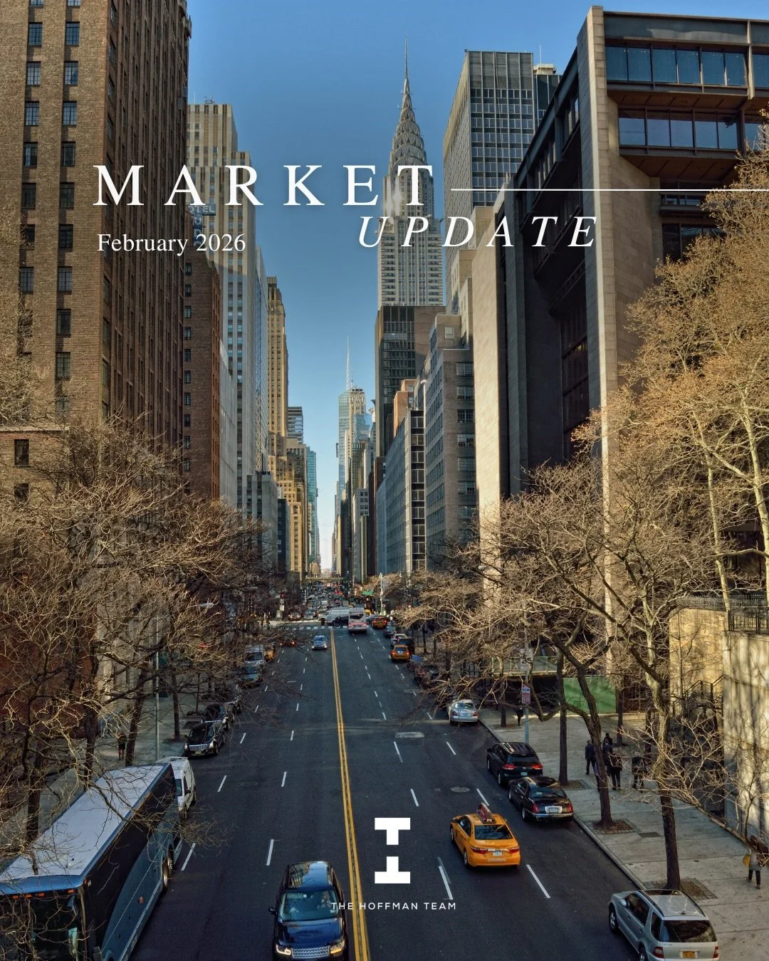 Manhattan&rsquo;s housing market continues to show stability in early 2026. The average condo price reached $3.4M, while the average co-op price stands at $1.6M, reflecting the ongoing price gap between these two property types. Median prices remain 