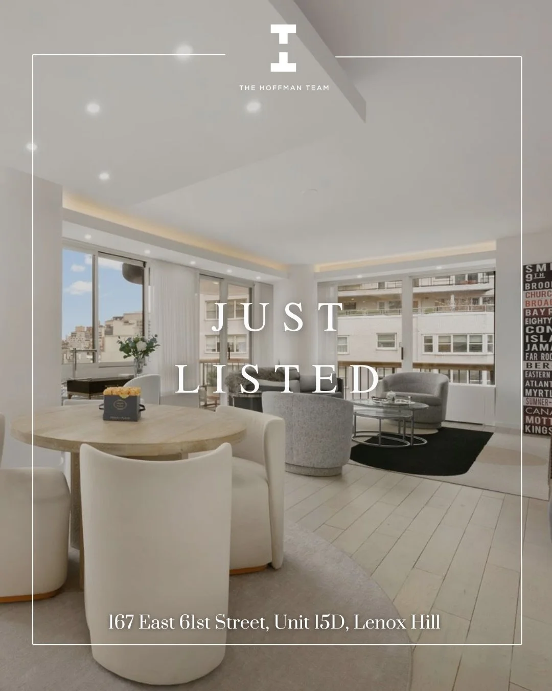 This is the one buyers wait for🔥

💵 $1,425,000
1 Bed | 2 Baths | 1,000 Sq. Ft.

A fully renovated residence with a private terrace and high-floor views that truly stand out.
A sun-drenched apartment featuring a loft-like layout, designer kitchen, a