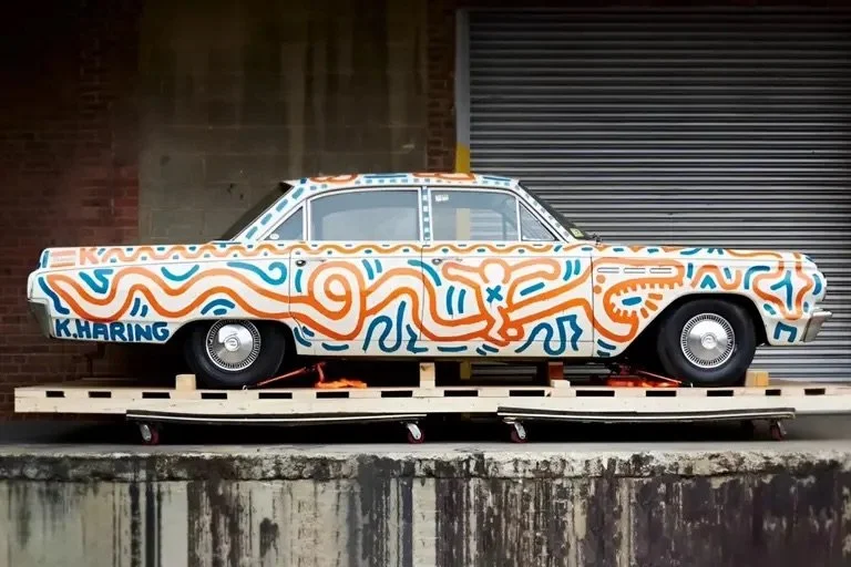 Keith Haring’s Iconic Art Cars Headed To NYC Gallery