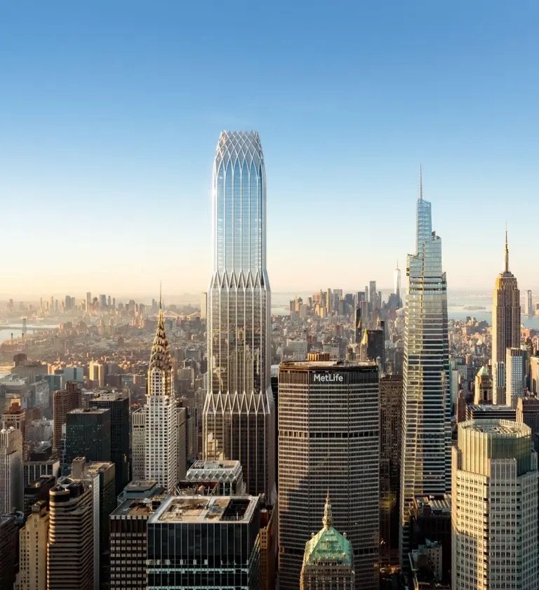 Plans Filed For A 95-Story Supertall Next To Grand Central