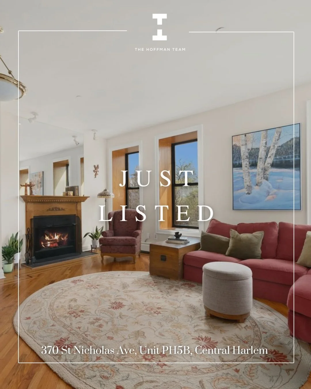 Residence 5B at 368-370 Saint Nicholas Avenue is a rare condominium offering over 1,300 square feet of bright living space with east and west exposures overlooking Saint Nicholas Park🌼

💵 $950,000
3 Beds | 2 Baths | 1,300 Sq. Ft.

Filled with natur