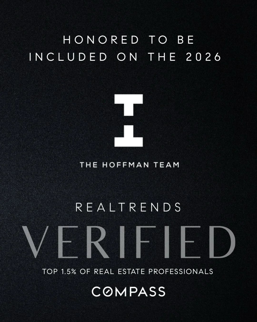 The Hoffman Team has been ranked #283 in the Nation and #17 in New York State among all real estate teams in the United States!

This achievement reflects the trust of our clients, the dedication of our incredible team, and the commitment we bring to