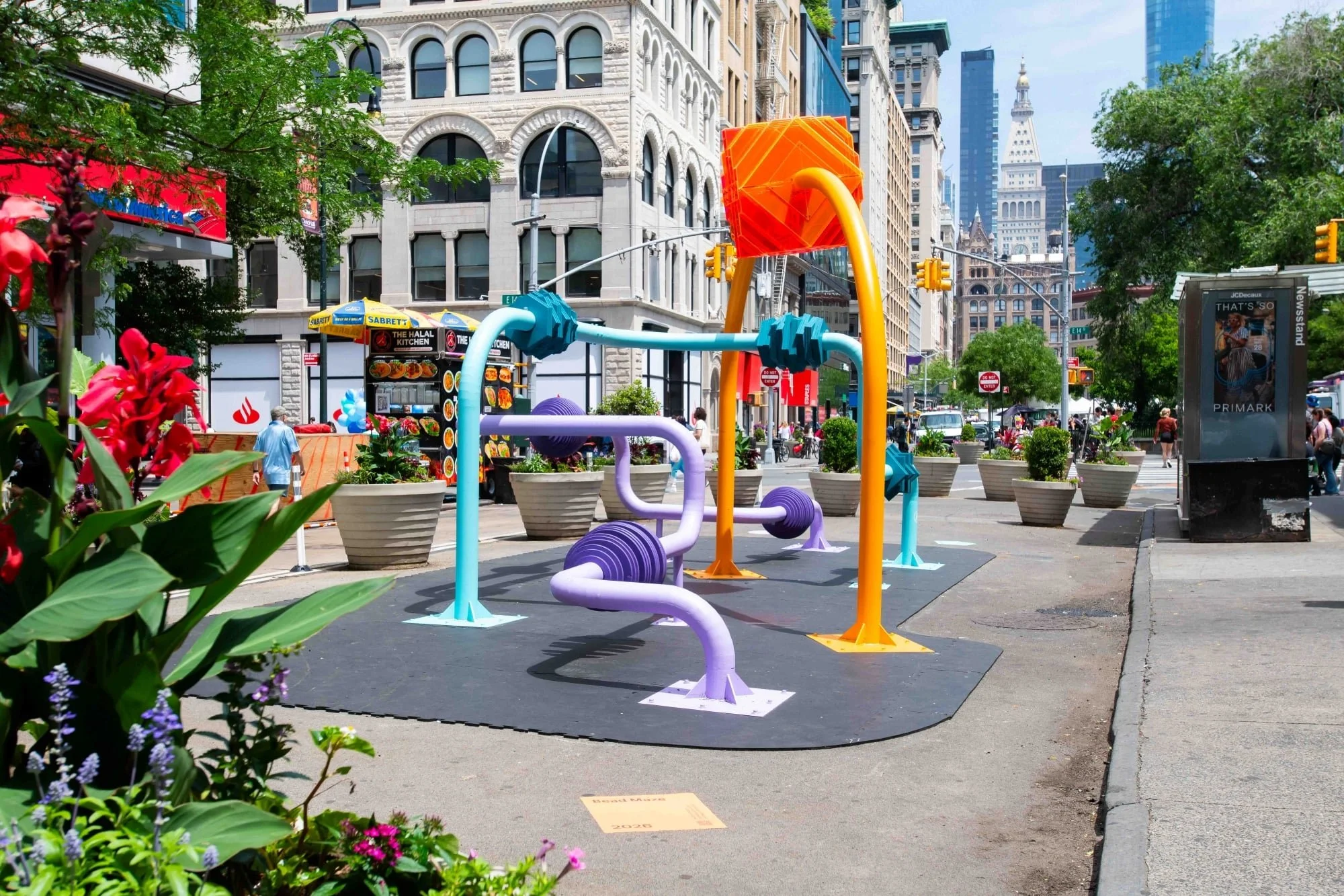 Public Artwork You Can Play With Comes to Union Square