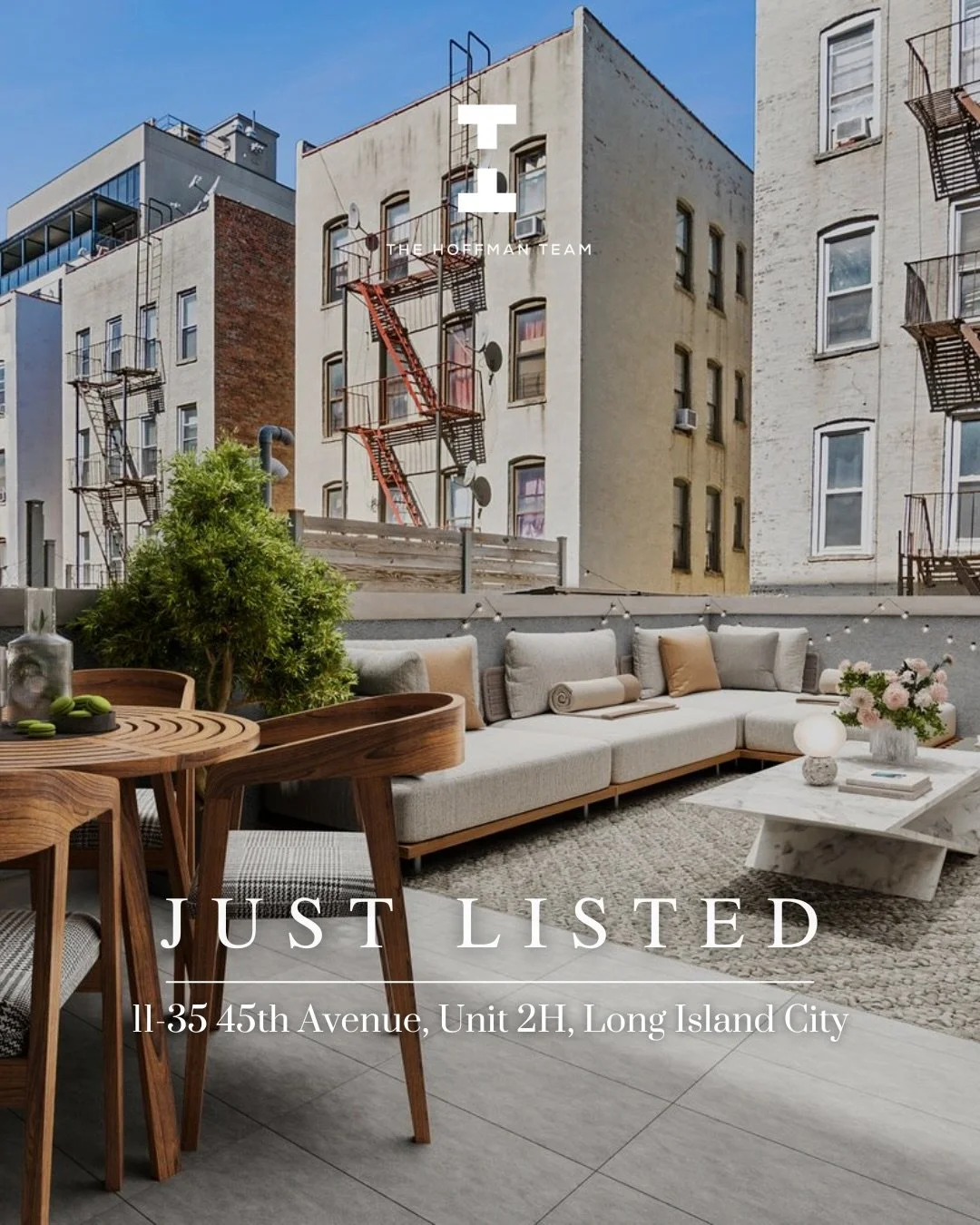 A studio in LIC with a 312 sq ft private terrace😍
📍 LIV@ Murray Park North
Studio | 1 Bath | $700,000

Floor-to-ceiling windows, hardwood floors, Bosch washer/dryer in unit, radiant heated floors in the bath, and a kitchen stacked with Liebherr, Bo