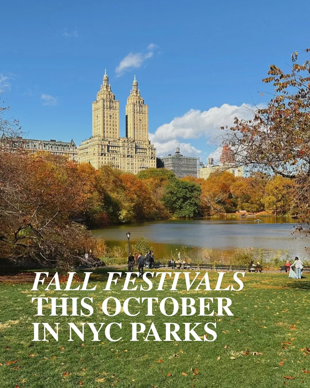Whether you&rsquo;re looking for something to do with kids, a reason to get out of the apartment, or just a Saturday that actually feels like October, NYC parks has it covered. Free events in every borough. 

Check the lineup and plan your month🍂

#