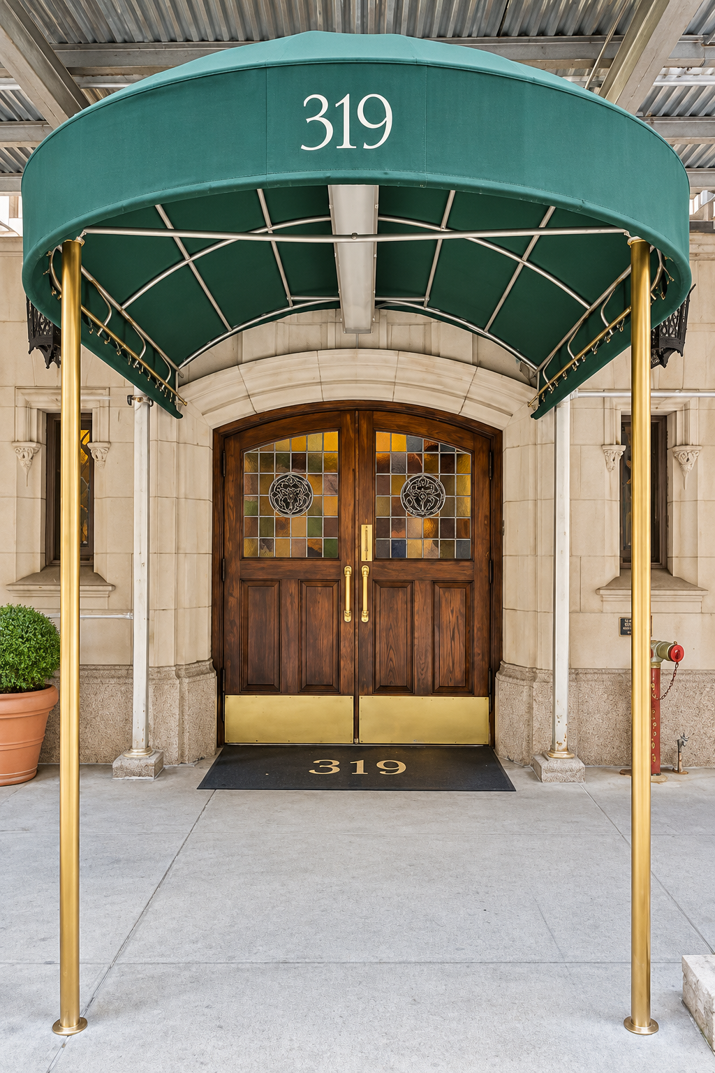 Elegant Green Canopy Entrance, 319.png