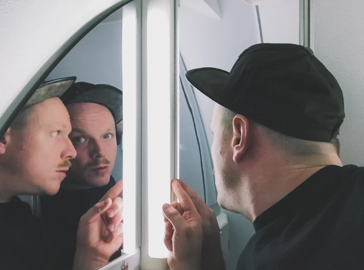   Photo: Self portrait, Delta Flight 1986 ATL &gt; NYC.    What was your pivot point?   I took an opportunity for studio experience working for a retail company and hit a point where the production volume was freaking me out. I was lucky to have an e