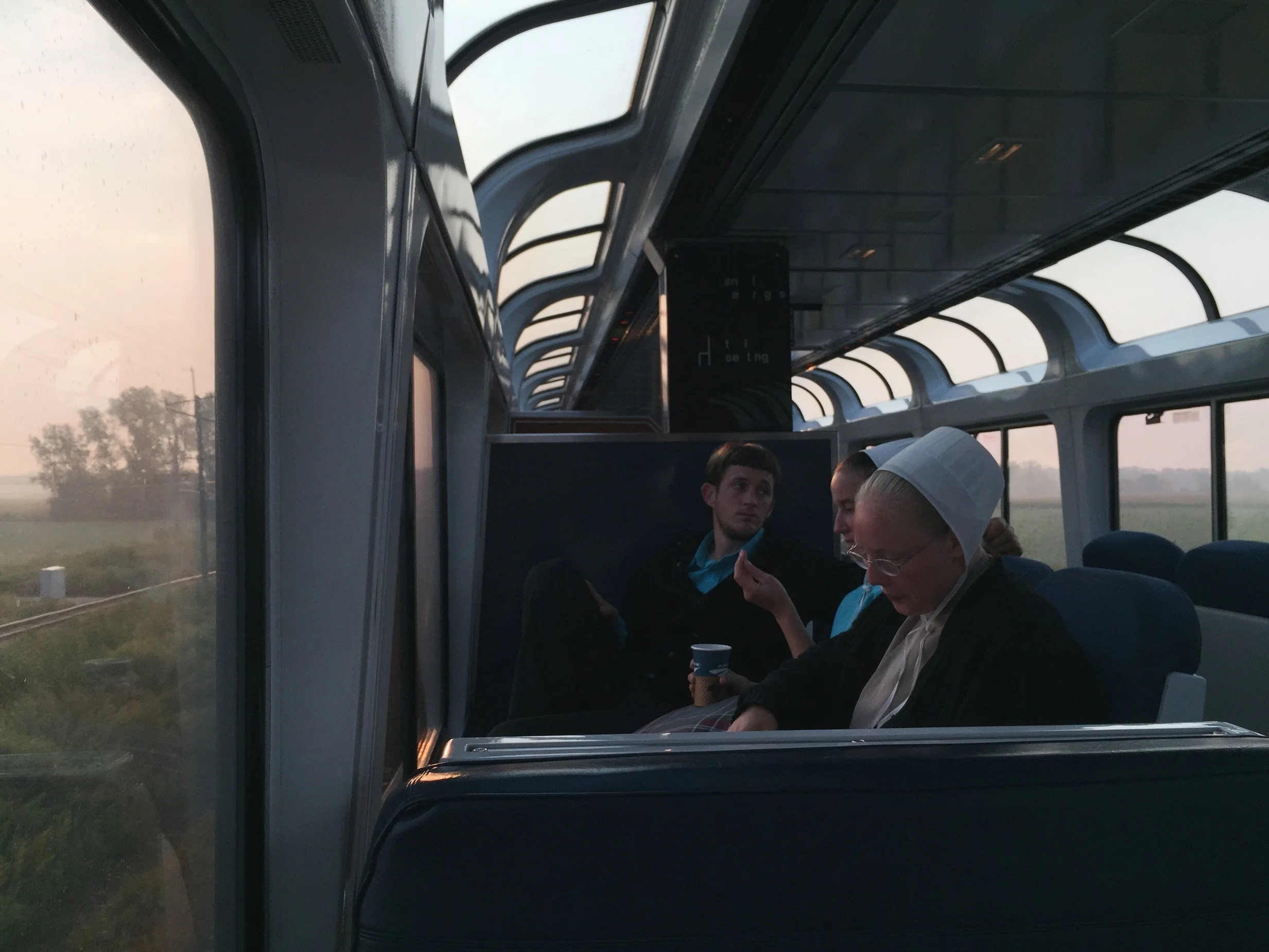   Photo:&nbsp;New York &gt; DC &gt; Chicago &gt; Southwest Missouri : this photo is less about where I went and more about HOW I went and WHO you meet. The people shown here are a young group of Amish, who I spent a small amount of time talking with 