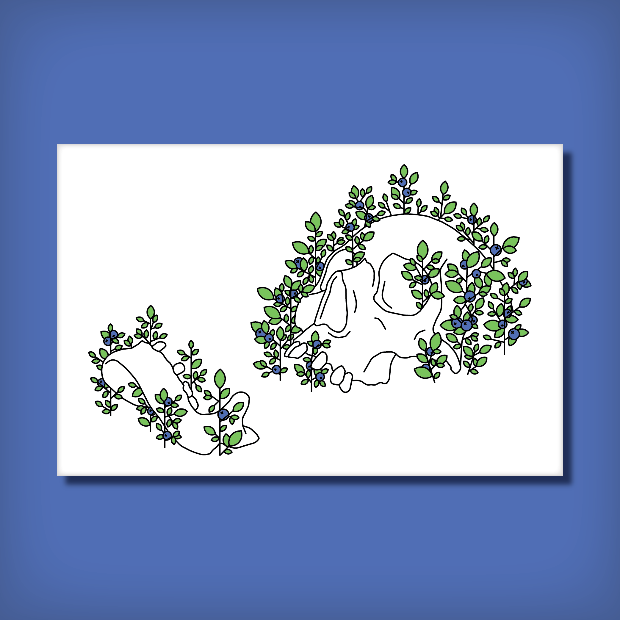 Blueberry Fields - Print