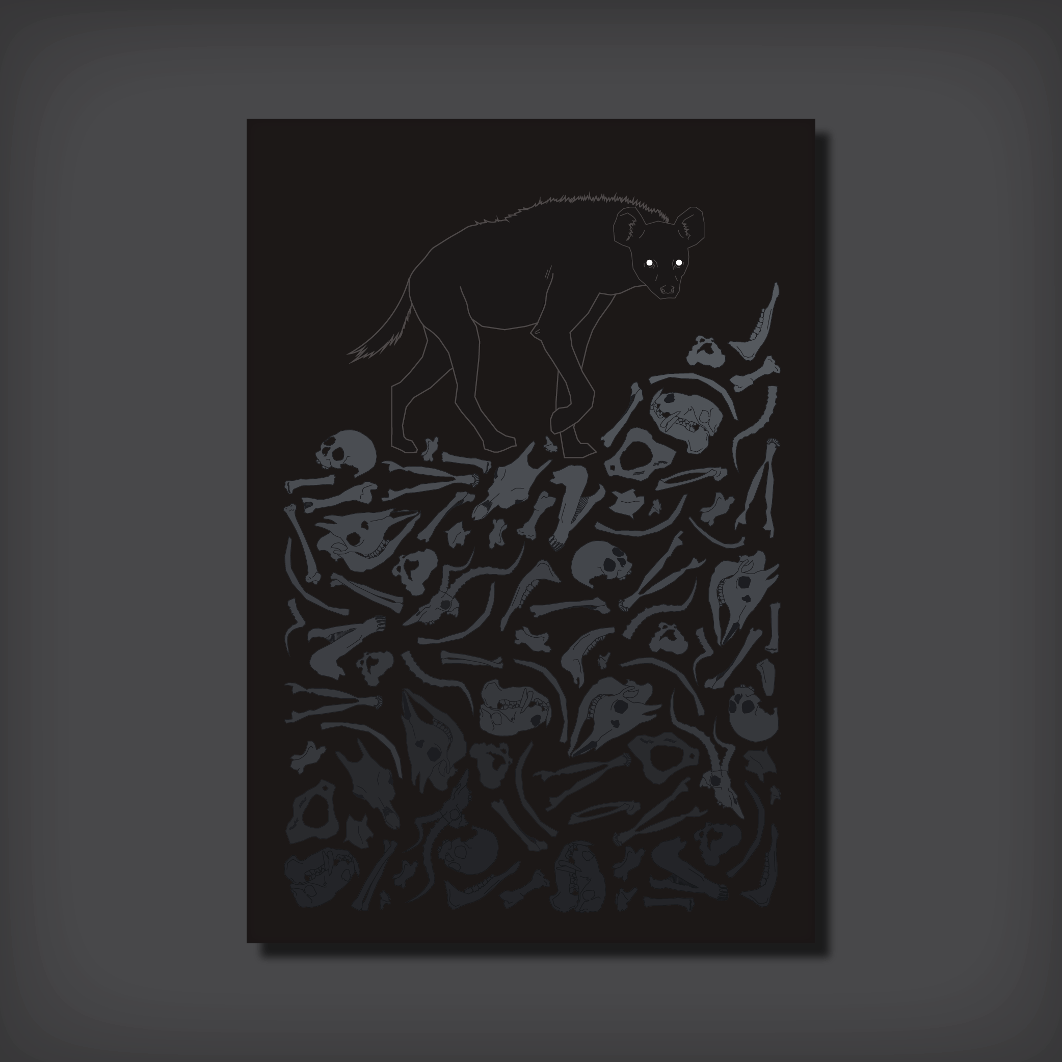 The Hyena - Print