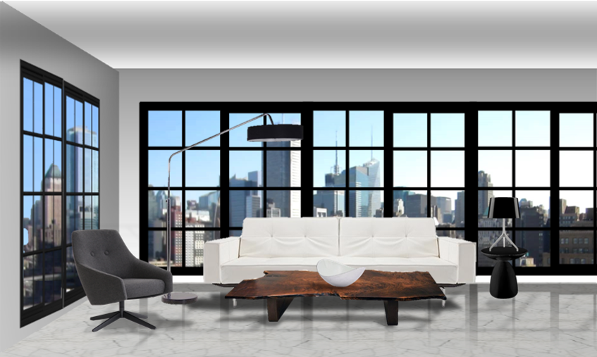 Should I Put Furniture In Front Of Floor To Ceiling Windows? Mom Said