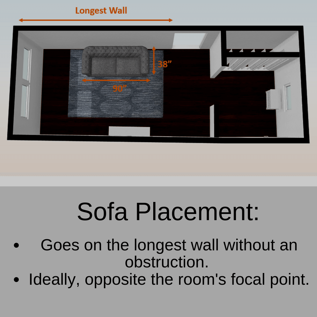 9 Tips to Arrange Furniture in a Small, Narrow Living Room — Michael ...