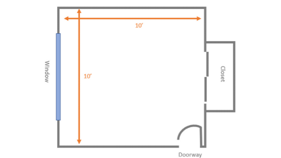 Featured image of post Layout 10X10 Bedroom Floor Plan - Plan your dream kitchen, your perfect office or your wardrobe storage system before making any financial commitments.