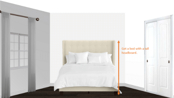 A Queen Bed In 10 X Bedroom, Queen Bed Frame For Small Spaces