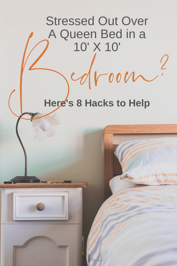 A Queen Bed In 10 X Bedroom, How To Make A Full Size Bed Into Queen