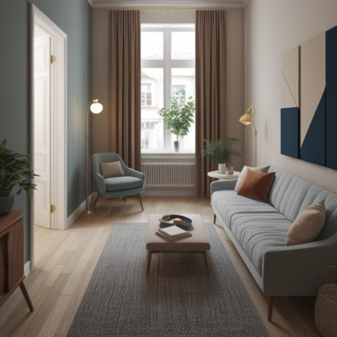 5 Furniture Arranging Rules You Can Break in Awkward Rooms