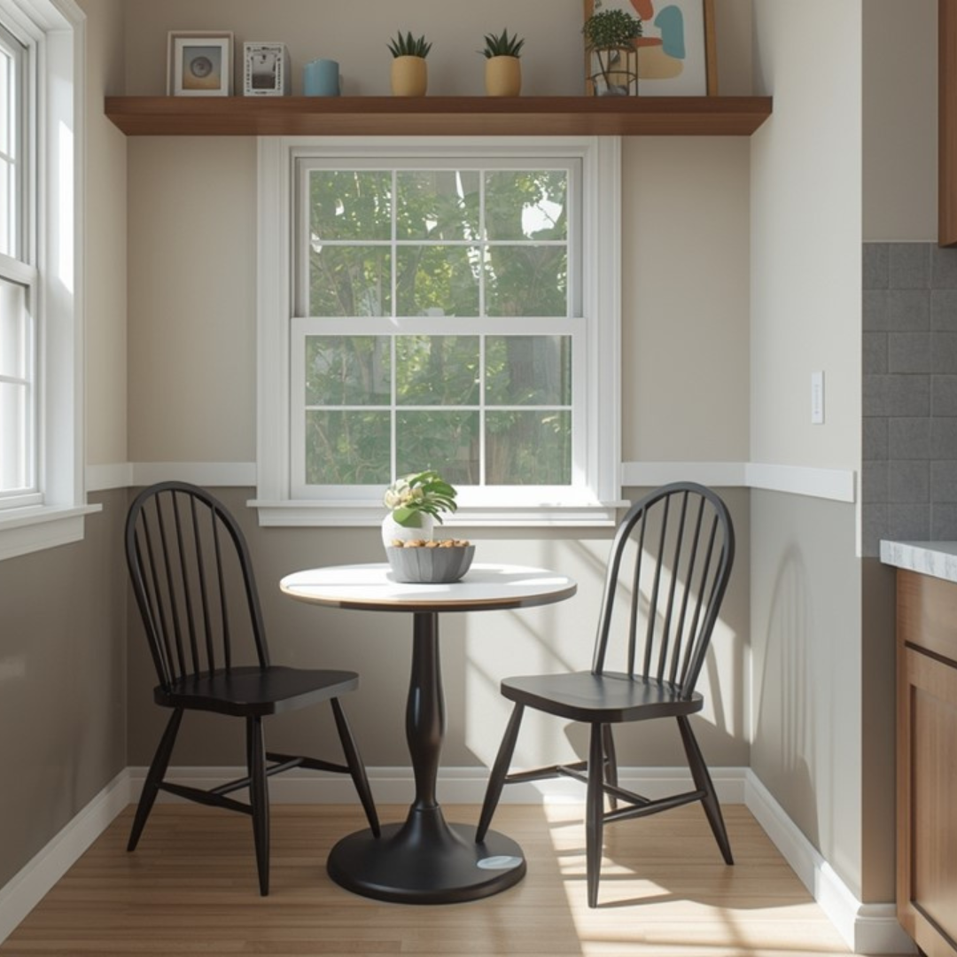 Creating an Intimate Dining Nook in 50 Square Feet