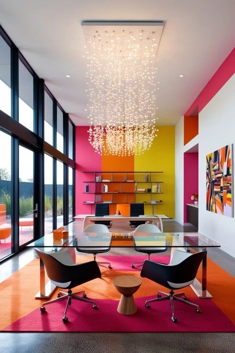Office Interior Painting: Key Trends and Color Choices — Michael Helwig ...