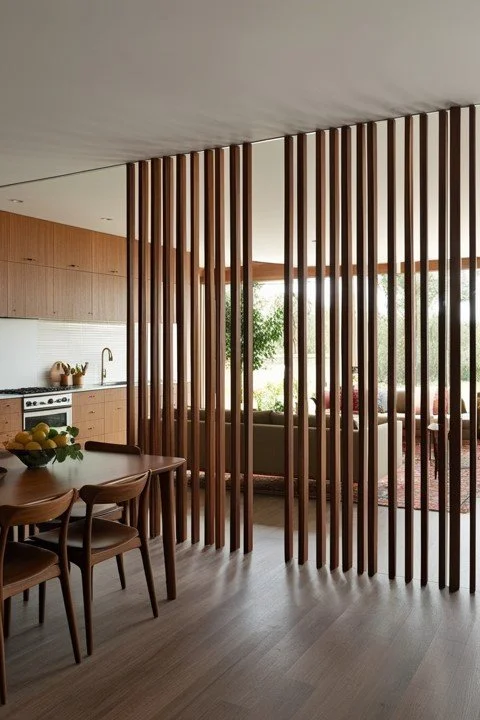 Open Slat Transforming Open Layouts into Flexible Spaces — Michael Helwig Interiors