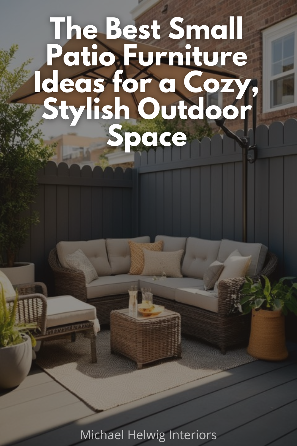 The Best Small Patio Furniture Ideas for a Cozy, Stylish Outdoor Space ...