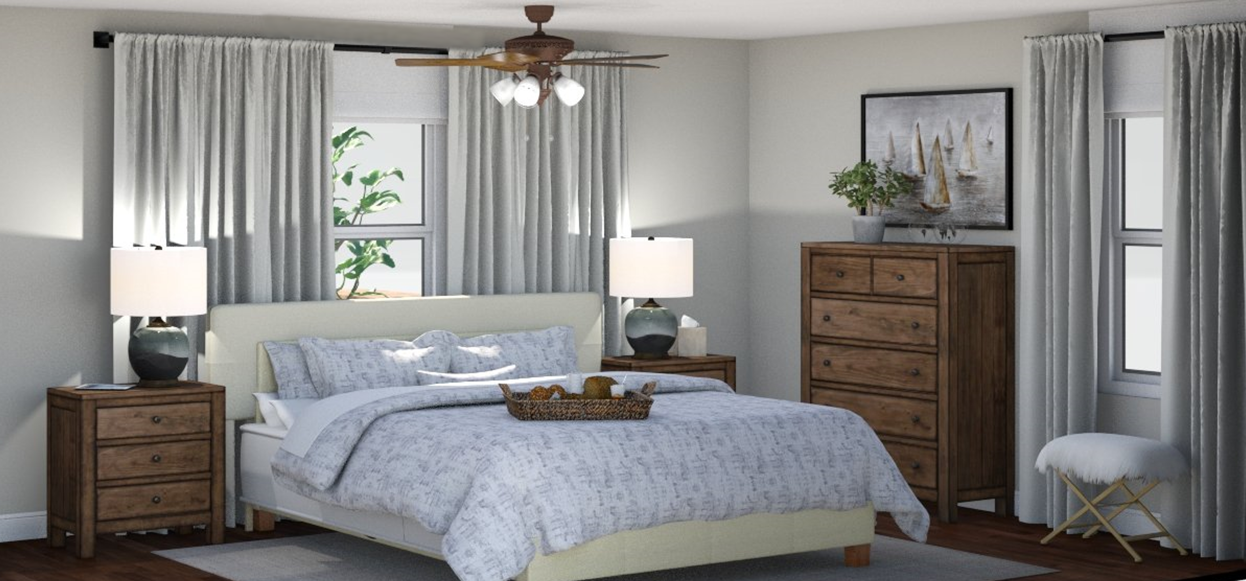 serene bedroom e design