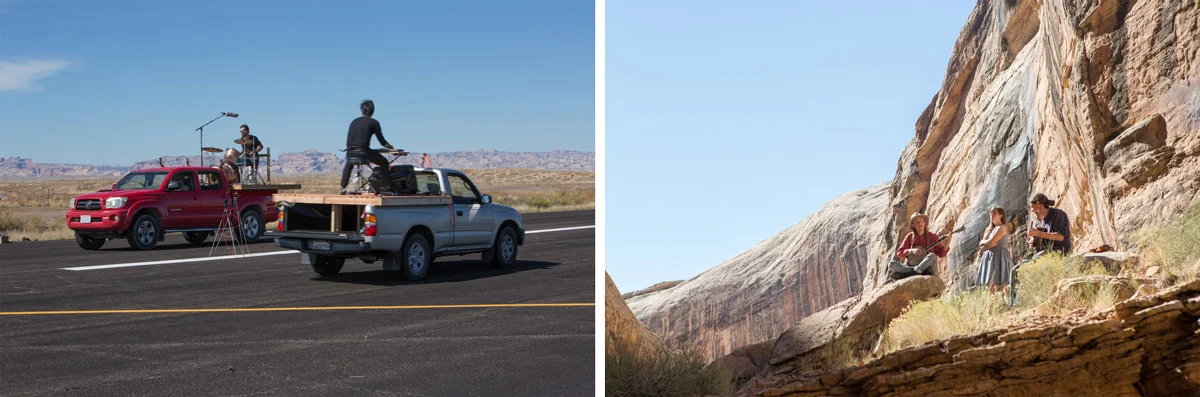 “Doppler” by the Seeing Trails DFA and “Desert Dreamscape” by Kinney, Nickerson, Smith, and Takiff