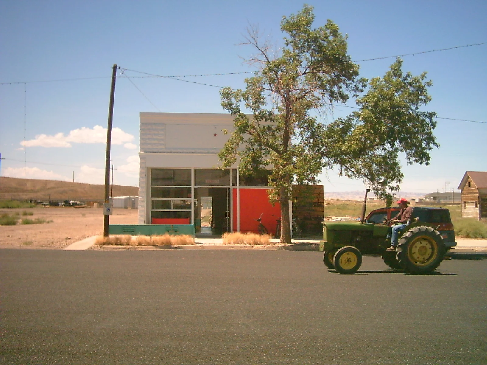 Epicenter, 2011 (just before Frontier Fellow Miles Mattison would paint the front signage)