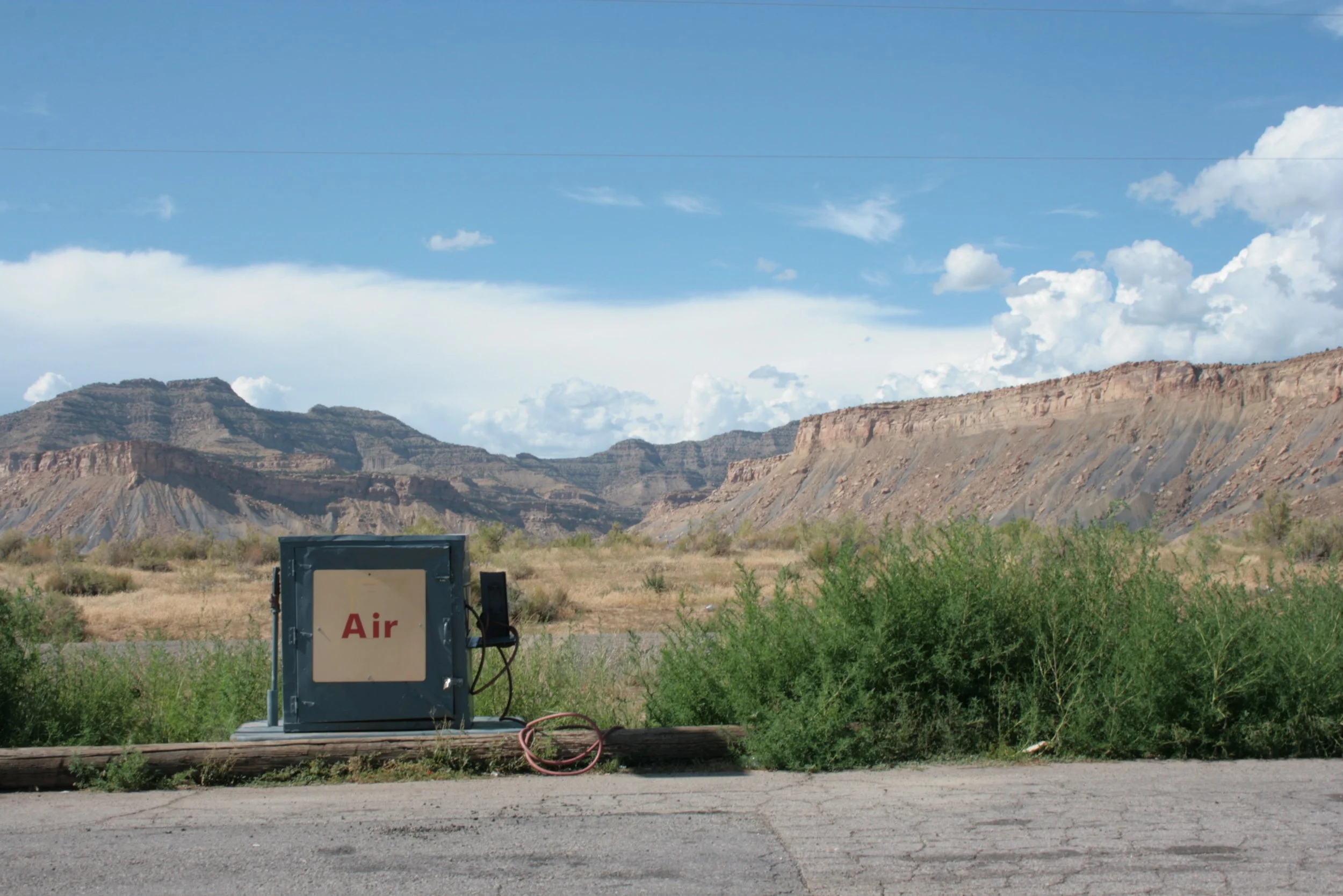 Air pump at Thompson Springs, Utah, 2011