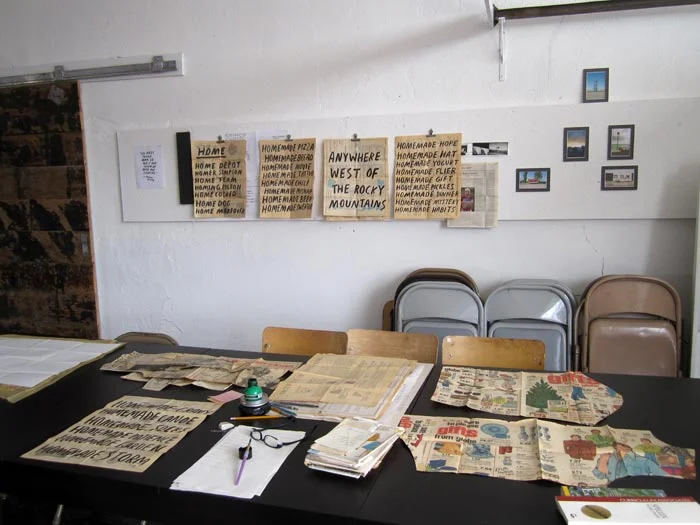 My workspace at Epicenter, 2011