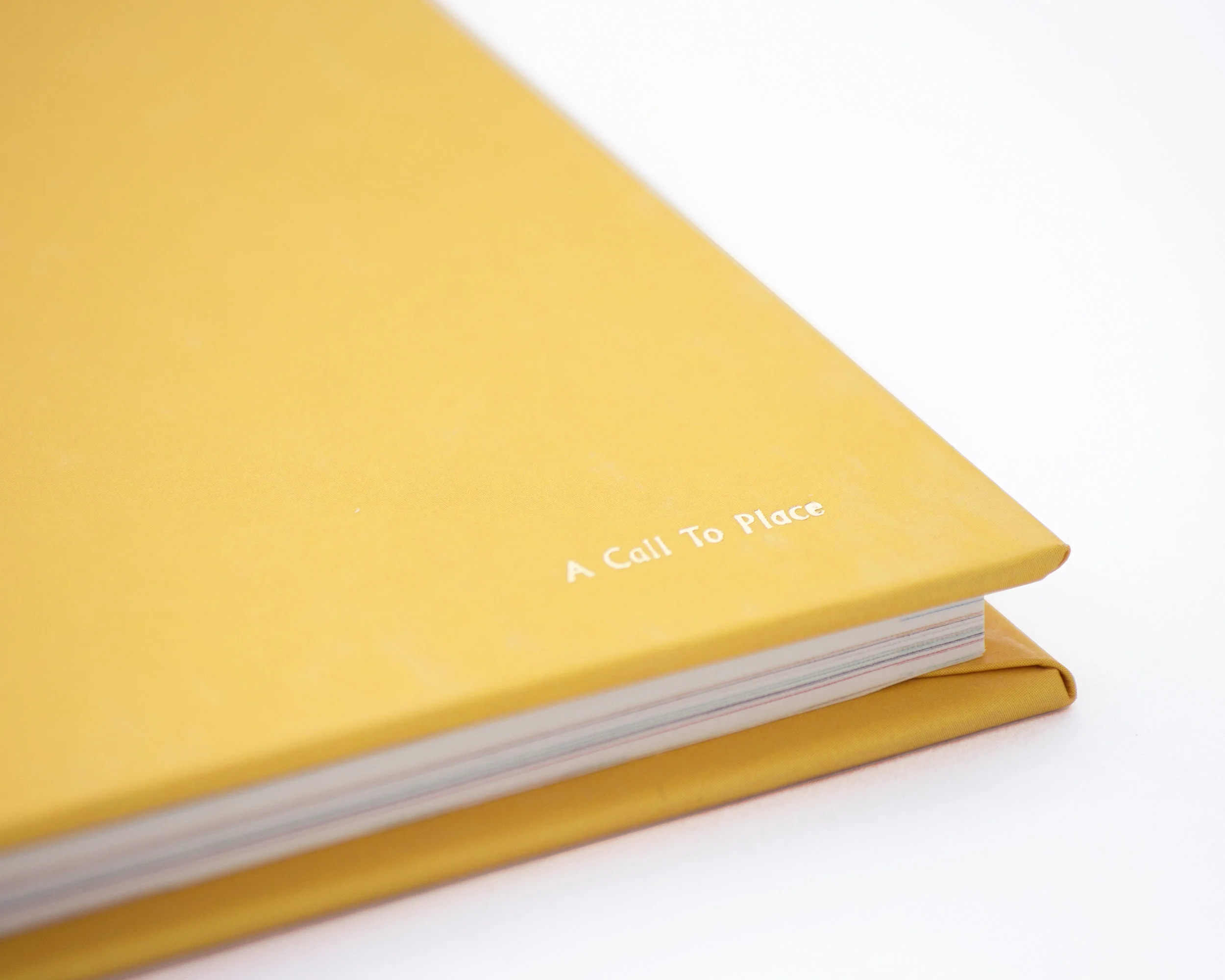 A Call to Place publication cover and spread