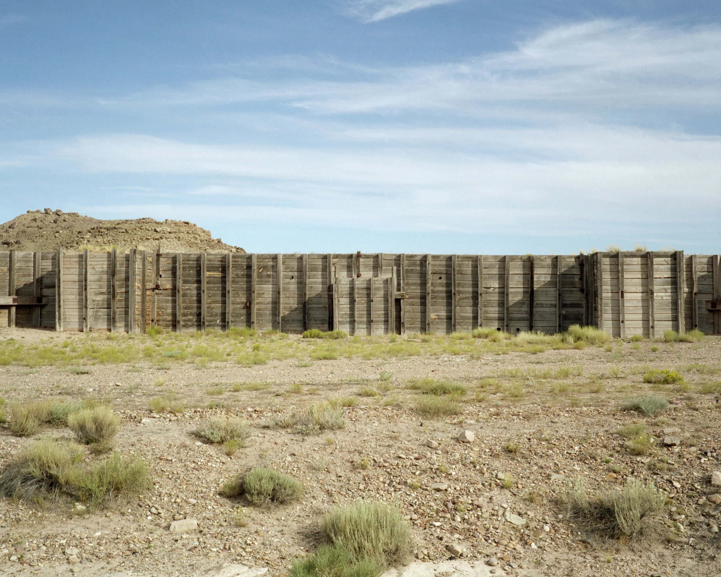 The bunker at a former missile base south of Green River.