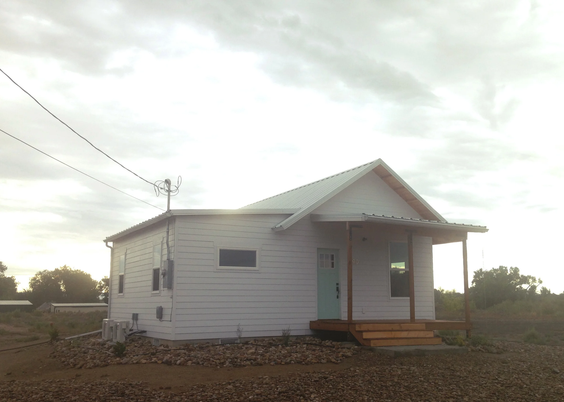 The newly livable Frontier House where I stayed during my fellowship.