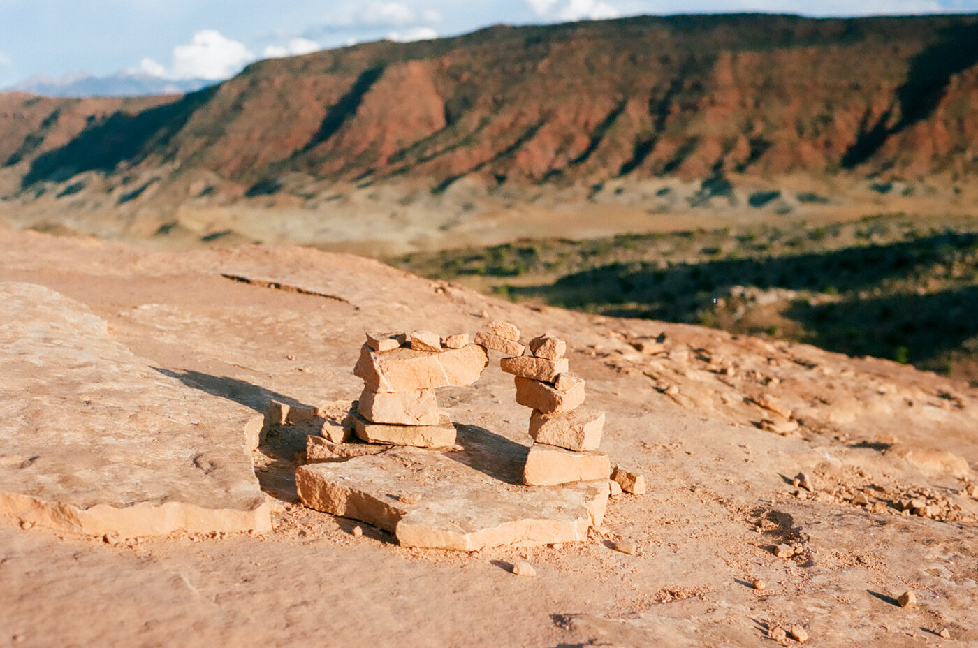 Clockwise: Goblin Valley State Park, Bryce Canyon National Park, Arches National Park