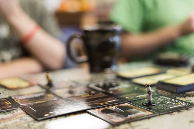 Bored with 'the game?' Try a board game! Grounded coffee - 2pm until close - Saturday.  See you there!

#madisonal #huntsvilleal #rocketcity #boardgames #ourvalleyevents #coffeeshop