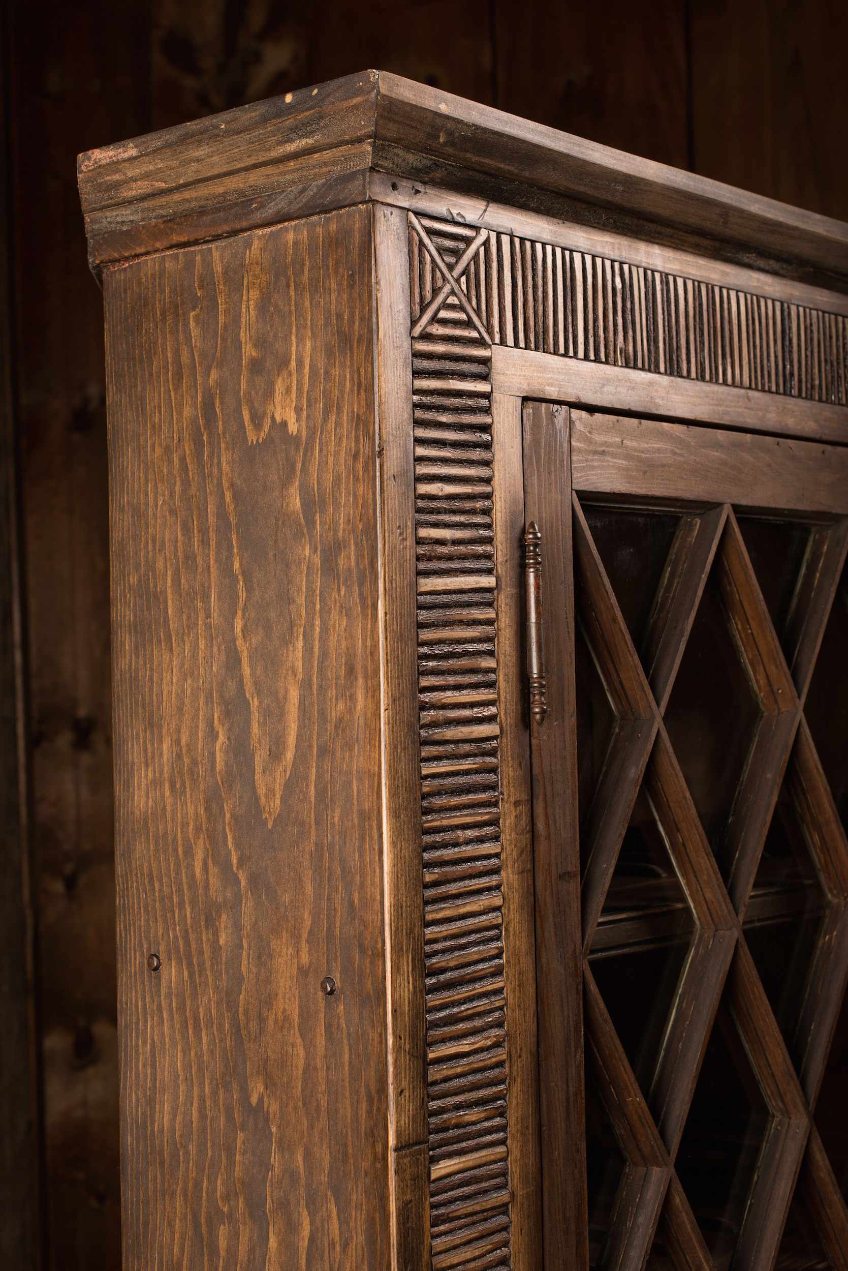 Corner Wine Cabinet / Bookcase