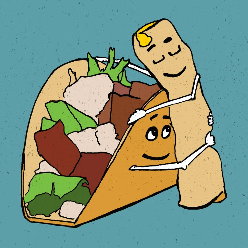 Best Friend Day Illustration