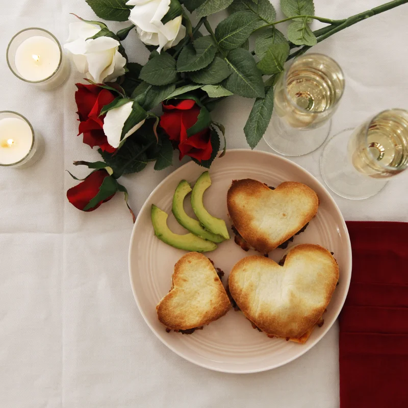 Valentine’s Day Post (Cooked, arranged, and photographed)