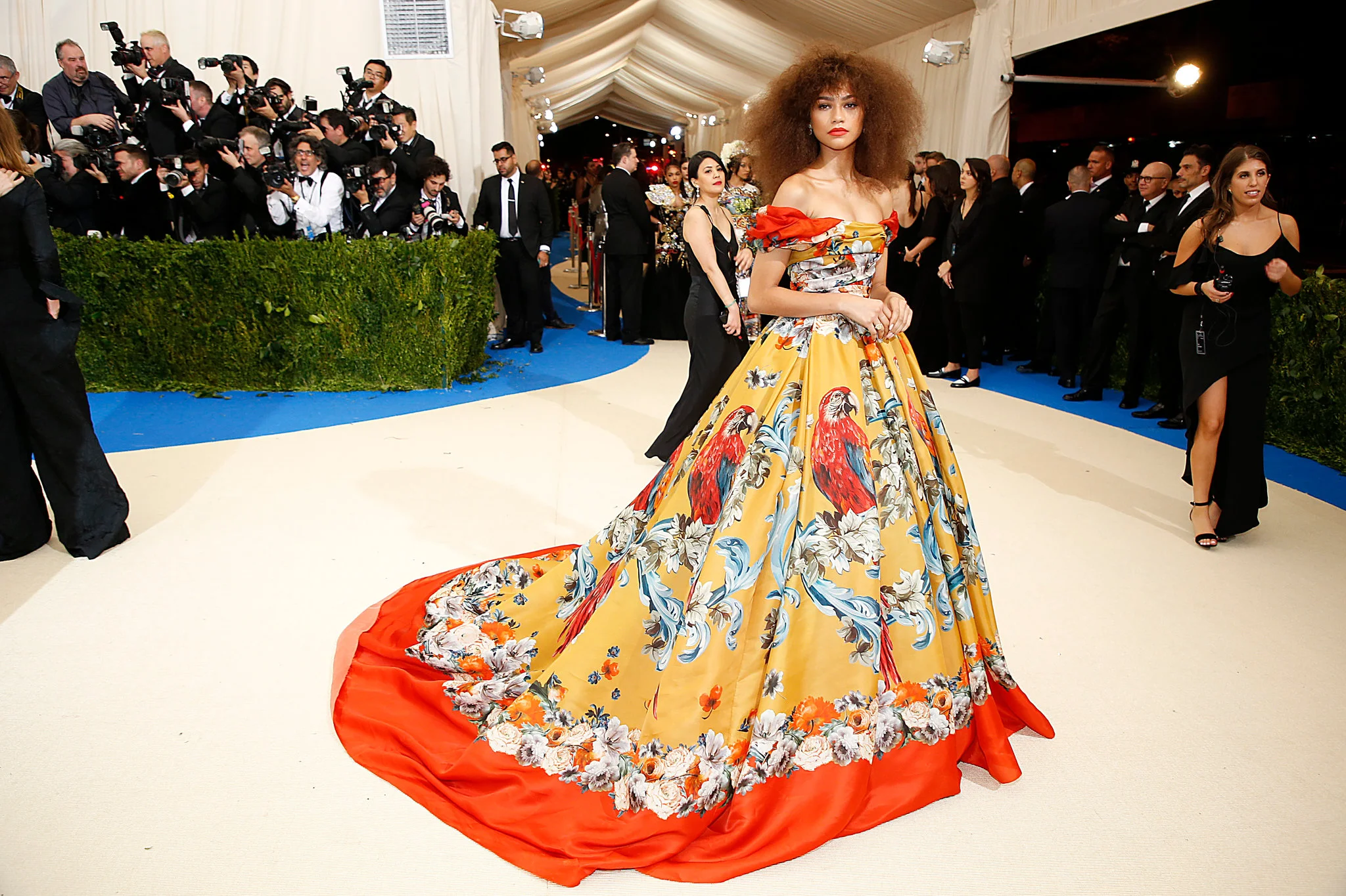 Zendaya in Dolce & Gabbana Alta Moda 