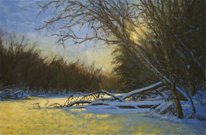 GROUNDHOG DAY/SPIRIT RIVER 24 X 36