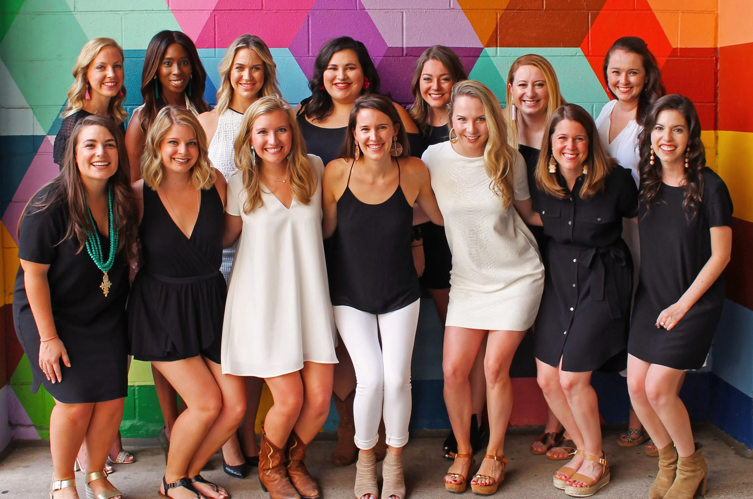 Your 2018-2019 Board of Directors (top left to right): Liz Link, Jen Rivera, Kelsey George, Rachel Kitto, Kendall Lunney, Julie Wauters, Jenna Doran; (bottom left to right): Brie Strickland, Allison Chvojan, Taylor Goerke, Jordan Perry, Ryan Umberger, Elizabeth Law and Erin Wolkenstein