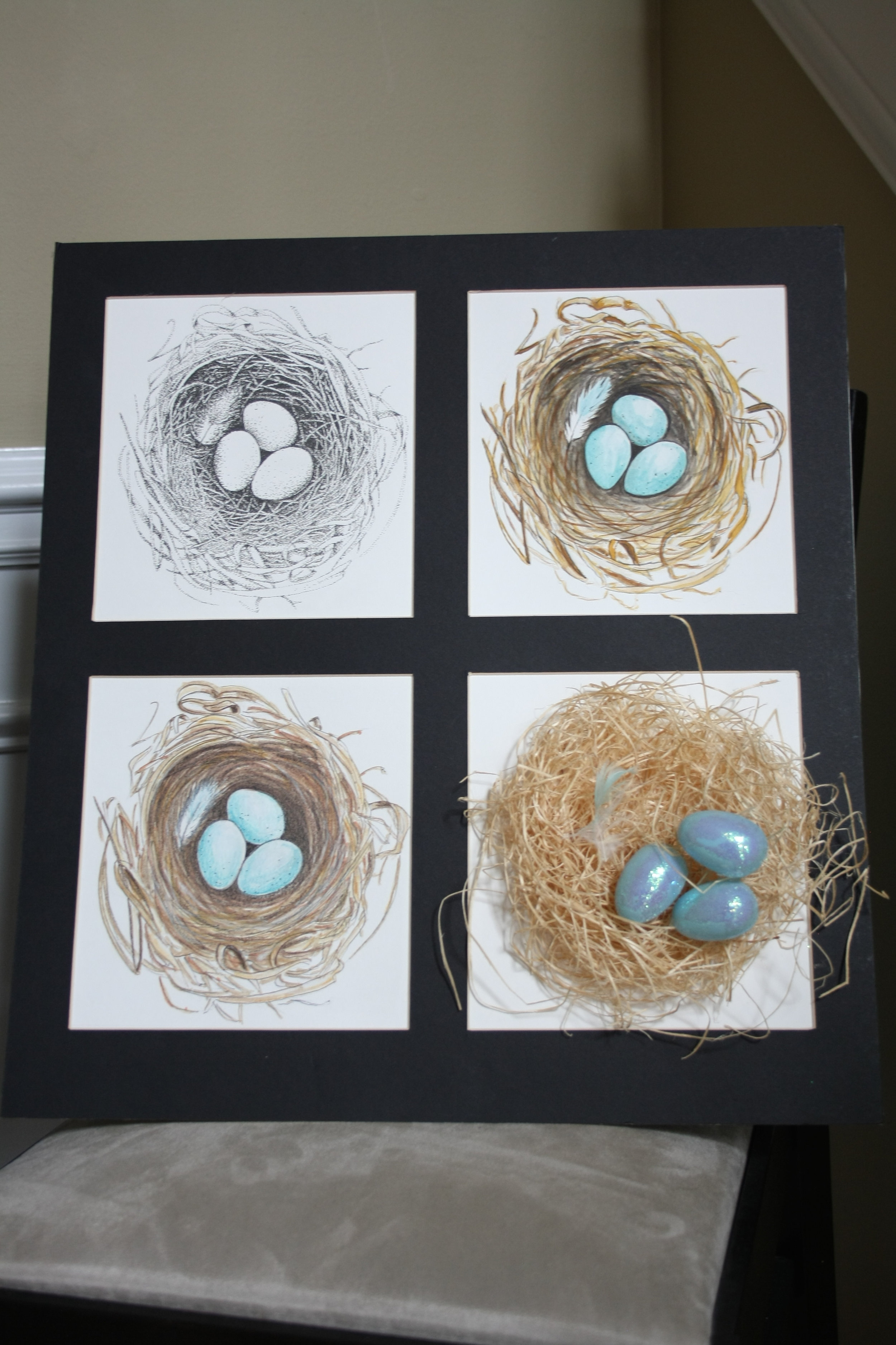 How to mat photos and art, Thrifty Decor Chick