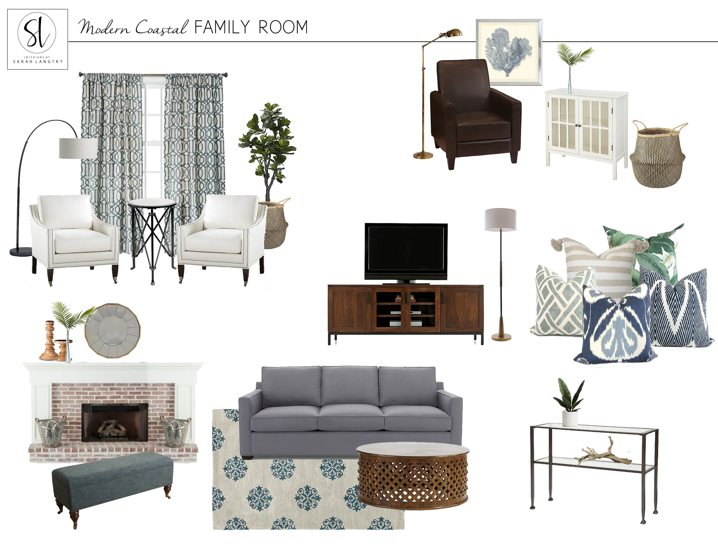 E-Design Portfolio — Interiors By Sarah Langtry
