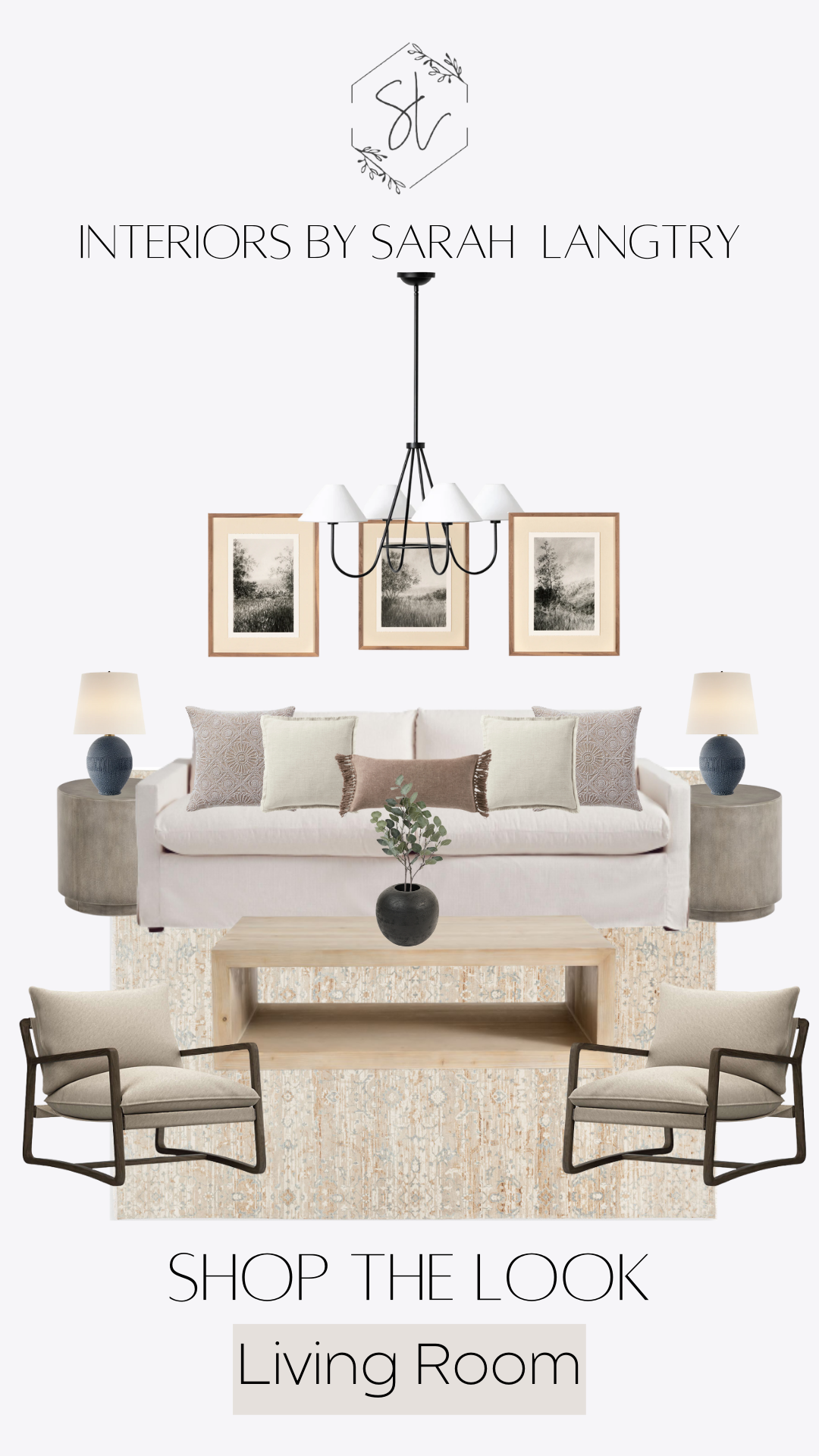 Shop The Look! Living Rooms — Interiors By Sarah Langtry
