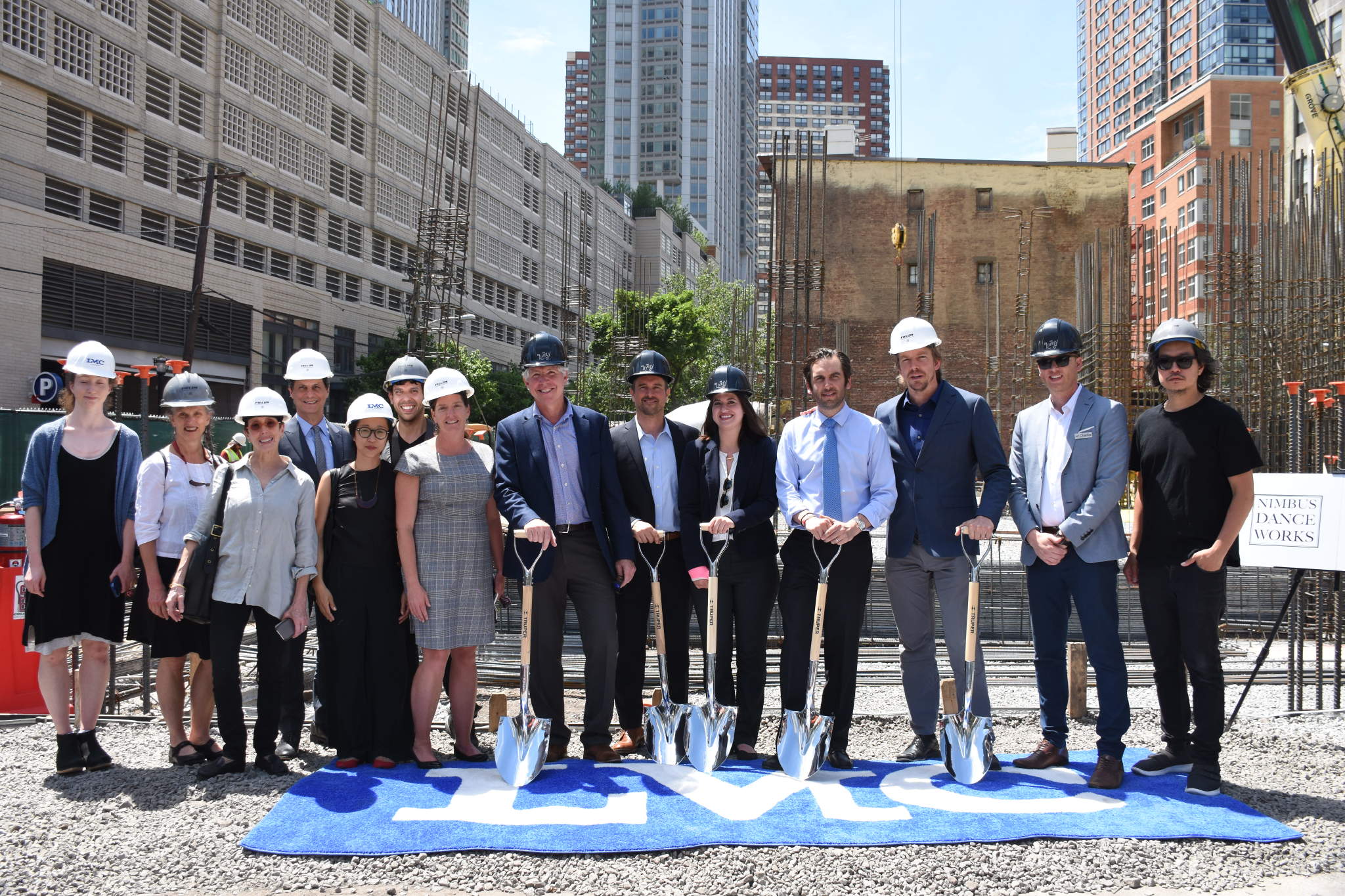 At the groundbreaking of 321 Warren Street. Photo credit: Pat Byrne